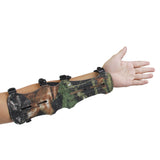 Maxbell Archery Arm Guard 4 Straps Camouflage & Finger Saver Protector