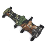 Maxbell Archery Arm Guard 4 Straps Camouflage & Finger Saver Protector