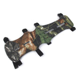 Maxbell Archery Arm Guard 4 Straps Camouflage & Finger Saver Protector