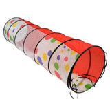 Maxbell Kids Portable Dotted Pop Up Tunnel Tent Play Tent Toy for Crawling Hiding Fun Toy