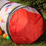 Maxbell Kids Portable Dotted Pop Up Tunnel Tent Play Tent Toy for Crawling Hiding Fun Toy