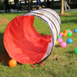 Maxbell Kids Portable Dotted Pop Up Tunnel Tent Play Tent Toy for Crawling Hiding Fun Toy