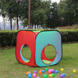 Maxbell 3 In1 Portable Kids Pop Up Tunnel Playhouse Ball Pit Indoor Outdoor Game Fun Set Children Toy