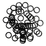 Maxbell wholesale 100pcs O Rings 8mm Bra Strap Adjuster + 100 x Fig 8 10mm Bra Strap Adjuster for Women