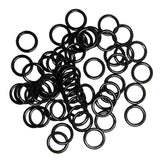 Maxbell wholesale 100pcs O Rings 8mm Bra Strap Adjuster + 100 x Fig 8 10mm Bra Strap Adjuster for Women