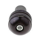 Maxbell Motorcycle Handlebar Hand Grip Bar Ends Plug Slider for Yamaha Silver+Black