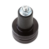 Maxbell Motorcycle Handlebar Hand Grip Bar Ends Plug Slider for Yamaha Silver+Black