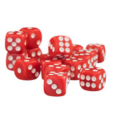 Maxbell 200 Pieces Opaque Six Sided D6 Spot Dice Games for D&D RPG MTG Board Game