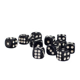 Maxbell 200 Pieces Opaque Six Sided D6 Spot Dice Games for D&D RPG MTG Board Game