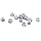 Maxbell 200 Pieces Opaque Six Sided D6 Spot Dice Games for D&D RPG MTG Board Game
