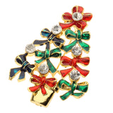 Maxbell 5Styles Multifunction Charm Christmas Brooch Pins & Jewelry Pendant 5Pcs/Bag