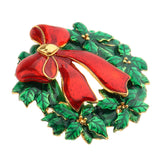 Maxbell 5Styles Multifunction Charm Christmas Brooch Pins & Jewelry Pendant 5Pcs/Bag