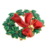 Maxbell 5Styles Multifunction Charm Christmas Brooch Pins & Jewelry Pendant 5Pcs/Bag