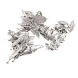 Maxbell 70pcs Mix Dreamcatcher Leaf Tibetan Silver Charms Finding For Jewelry Making