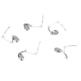 Maxbell 10Pcs Spinnerbait Fishing Lures Stainless Balance Bracket Fishing Accessories