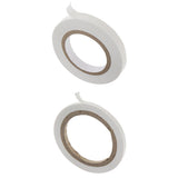 Maxbell 2 Pieces White Masking Tape for Curves 3mm/8mm Paint Tool for RC Car Model Spray