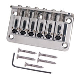 Maxbell Guitar Bridge Roller Saddle with Wrench Screws for Electric Guitar Accessory