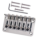 Maxbell Guitar Bridge Roller Saddle with Wrench Screws for Electric Guitar Accessory