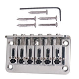 Maxbell Guitar Bridge Roller Saddle with Wrench Screws for Electric Guitar Accessory