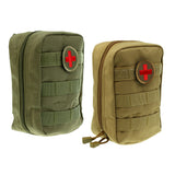 Maxbell 2 Pieces Tactical EMT Pouch Medic EMS Paramedic Molle First Aid Pouch