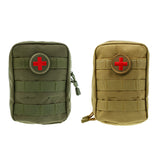 Maxbell 2 Pieces Tactical EMT Pouch Medic EMS Paramedic Molle First Aid Pouch