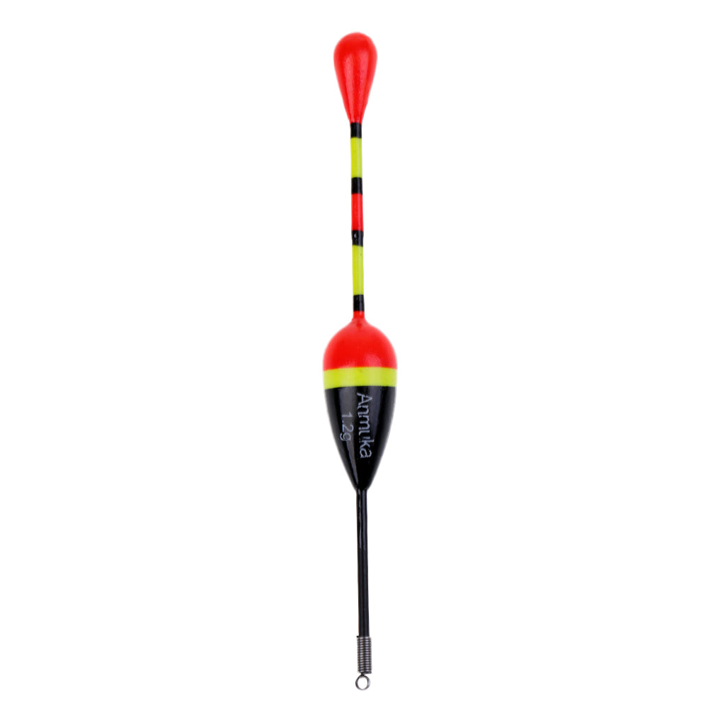 Maxbell 5Pcs 1.2g Fishing Floats Wood Fishing Bobber Angling Equipment Fishing Floats Slip