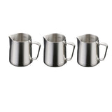 Maxbell 3 Pieces 350ml Stainless Steel Coffee Frothing Milk Tea Latte Jug With Scale