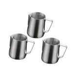 Maxbell 3pcs Latte Milk Tea Frothing Jug Garland Cup Coffee Machine with Scale 600ML