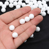 Maxbell 300 Pieces Modelling Craft Polystyrene Foam Ball Styrofoam Spheres Kids Craft Christmas Decor DIY 10mm/15mm/20mm