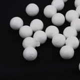 Maxbell 300 Pieces Modelling Craft Polystyrene Foam Ball Styrofoam Spheres Kids Craft Christmas Decor DIY 10mm/15mm/20mm