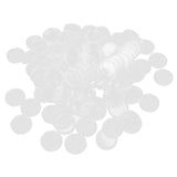 Maxbell 300 Pieces Clear Round Boxed Coin Holder Container Plastic Capsules Coin Box Display Cases 26mm 27mm 32mm Mixed