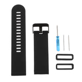 Maxbell 4Pieces Silicone Wrist Band Replacement Strap for Suunto Traverse Bracelet