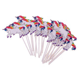 Maxbell Funny Cute Unicorn Aluminum Foil Large Balloon Cupcake Picks Party Decoration