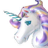 Maxbell Funny Cute Unicorn Aluminum Foil Large Balloon Cupcake Picks Party Decoration