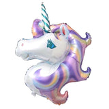 Maxbell Funny Cute Unicorn Aluminum Foil Large Balloon Cupcake Picks Party Decoration