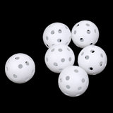 Maxbell 12 Pieces Plastic Lightweight Practice Balls for Golf Tennis Training