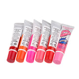 Maxbell 40 Colors Powder Eyeshadow Matt Palette +6pcs Waterproof Peel-off Lip Gloss