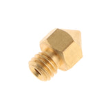 Maxbell Copper 3D Printer 10X0.3mm+10X0.4mm Extruder Brass Nozzle Print Head Durable,