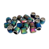 Maxbell 30Pcs Hot Color Changing Mood Loose Beads Barrel Spacer DIY Handcraft