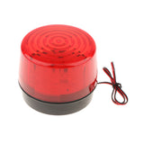 Maxbell Set 3 Dia. 10cm Round Caution Warning Light Lamp Traffic Alarm Flash Light