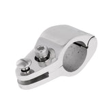 Maxbell 2 Pieces Boat Canopy Fitting Tube Clamp Fits 0.87" Outer Diameter Tube Frame Hinged