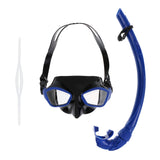 Maxbell Scuba Diving Snorkeling Goggles Glasses Mask Snorkel Tube + Dive Mask Strap