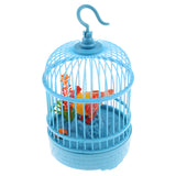 Maxbell Voice Control Electric Bird Pet Toy Induction Simulation Bird Cage Birdcage