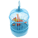 Maxbell Voice Control Electric Bird Pet Toy Induction Simulation Bird Cage Birdcage