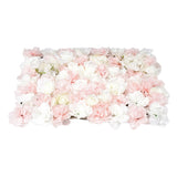 Maxbell 5 Pieces Artificial Flower Wall Panel Wedding Venue Flower Decor Pink