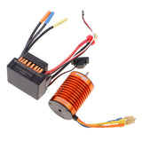 Maxbell F540 3000KV Brushless Motor+45A ESC+ LED Program Card for 1/10 1/12 RC Car