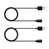 Maxbell 2 Pieces USB Charging Data Sync Cable Cord For Garmin Fenix 5/5S/5X Watch