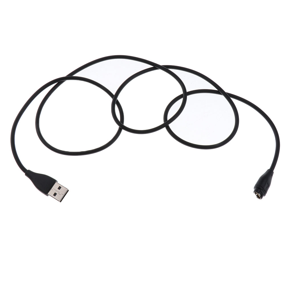 Maxbell 2 Pieces USB Charging Data Sync Cable Cord For Garmin Fenix 5/5S/5X Watch