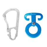 Maxbell Outdoor Camping Hiking Rope Tensioner + Multifunction Carabiner Spring Hook