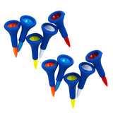 Maxbell 10 Pieces/Pack Premium 4.2cm Soft Rubber Cushion Top Golf Tees Random Color Golf Accessories